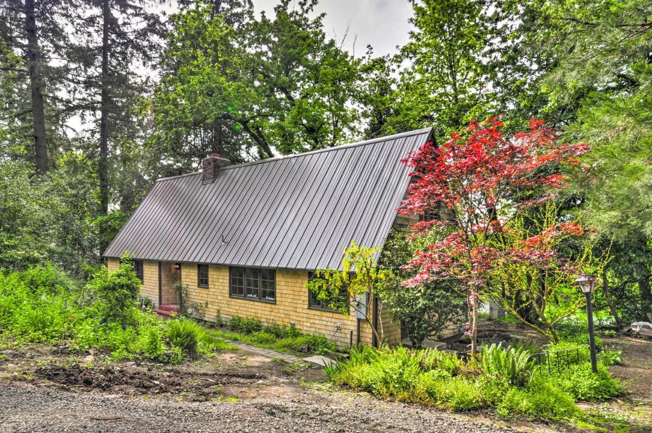 Peaceful And Elegant Cottage With Riverside View Oregon City Extérieur photo